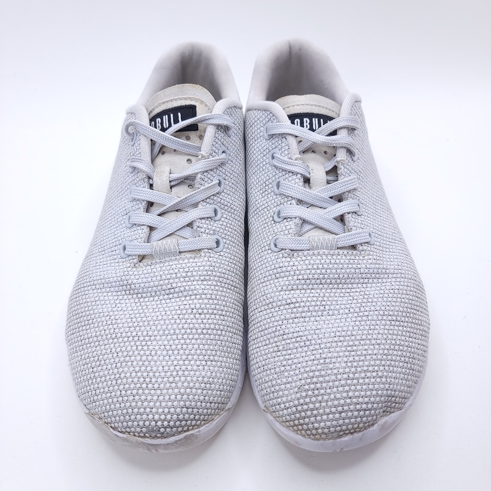 NoBull Grey Trainers Super Fabric CrossFit Shoes Size Men’s 9.5 Women’s 11 - Picture 2 of 15